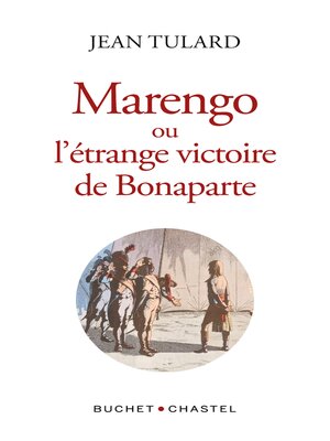 cover image of Marengo ou l'étrange victoire de bonaparte